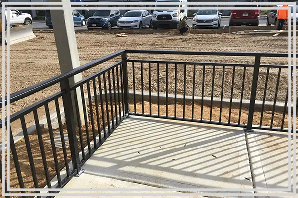 Aluminum Picket Railings by KN Edwards - Architectural Aluminum Products - Sample 11
